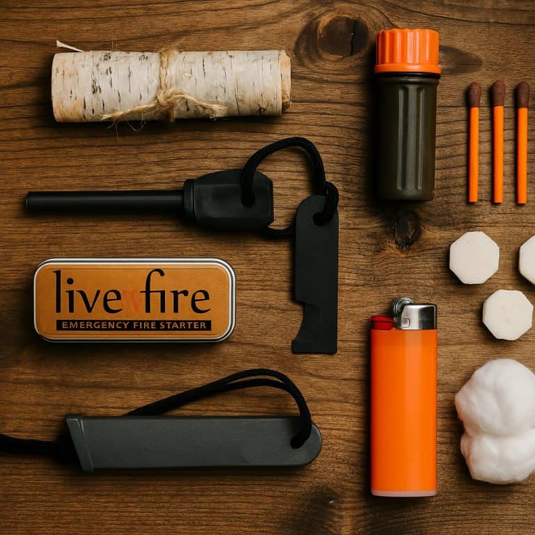 How to make a bushcraft fire kit