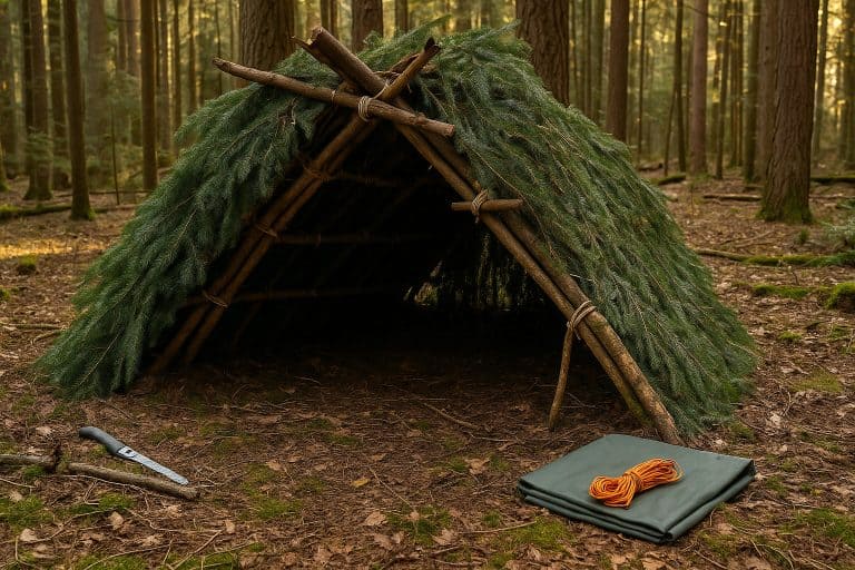 How to Build a Bushcraft Shelter: A Step-by-Step Survival Guide