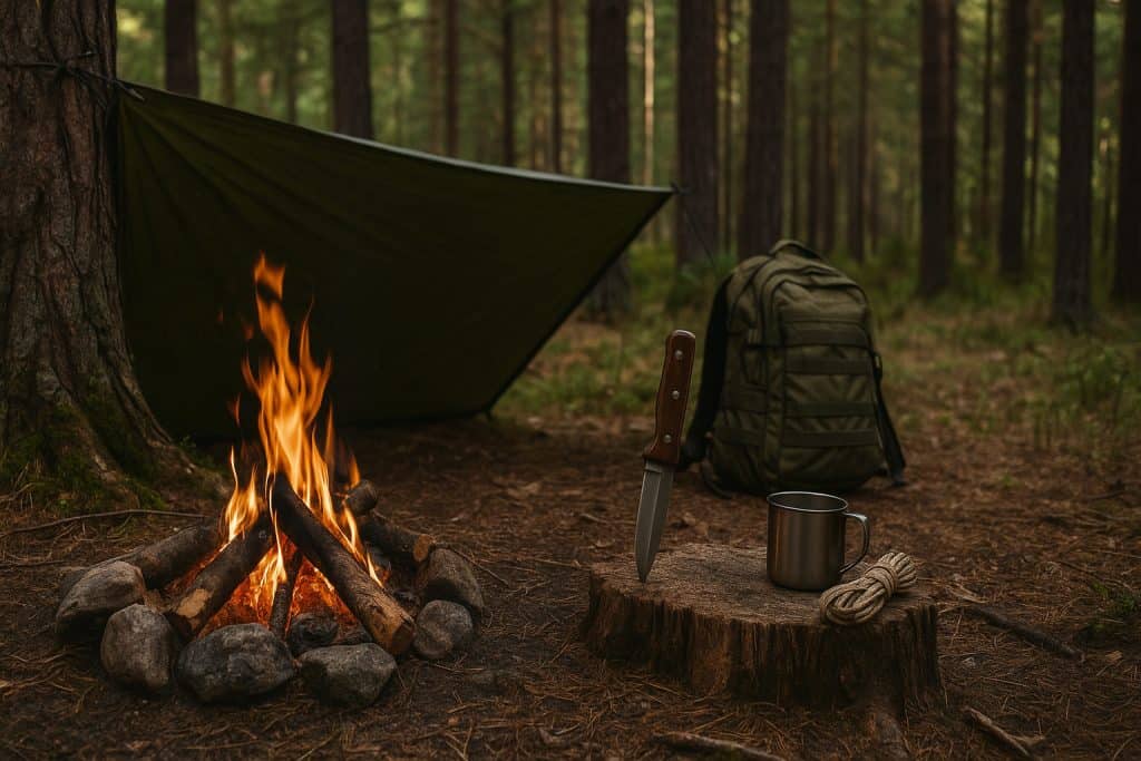 bushcrafting and investing